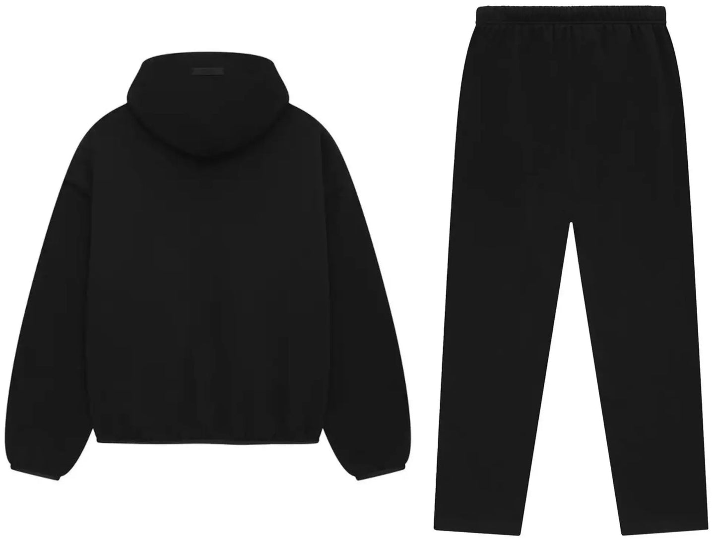 Fear of God Essentials x NBA Black Hoodie & Sweatpants Set (FW24) Strowes Kicks
