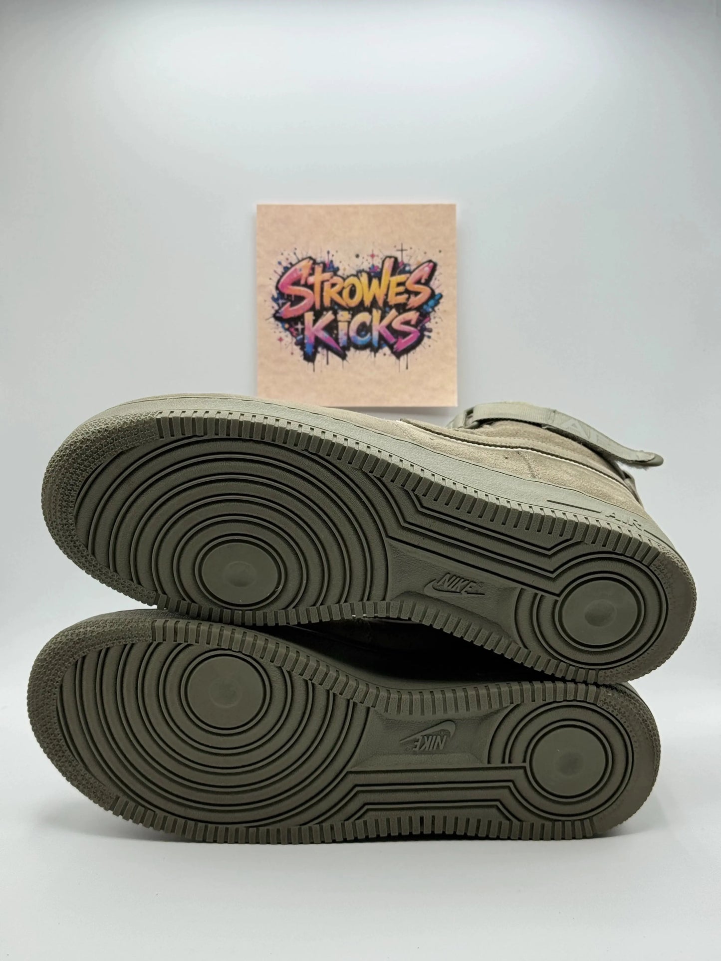 Nike Air Force 1 “High Dark Stucco” Strowes Kicks