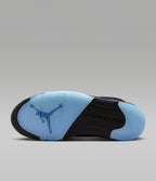 Jordan 5 Black University Blue Strowes Kicks