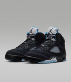 Jordan 5 Black University Blue Strowes Kicks