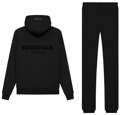 Fear of God Essentials Stretch Limo Hoodie & Sweatpants Set (SS22)