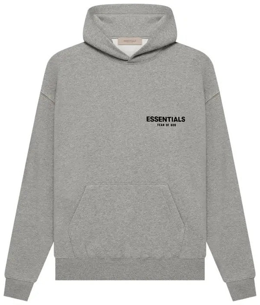 Fear of God Essentials Dark Oatmeal Hoodie (SS22)