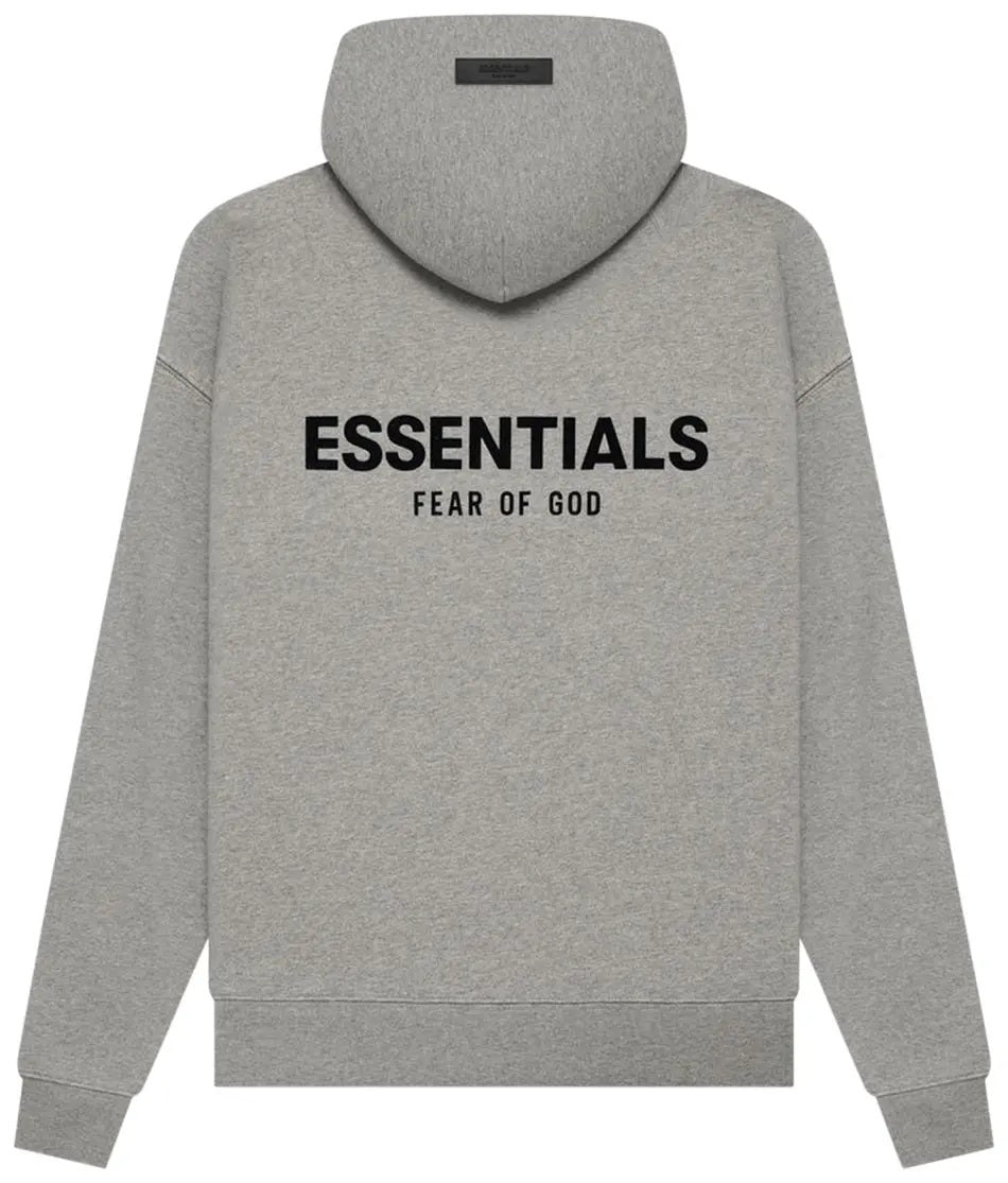 Fear of God Essentials Dark Oatmeal Hoodie (SS22)