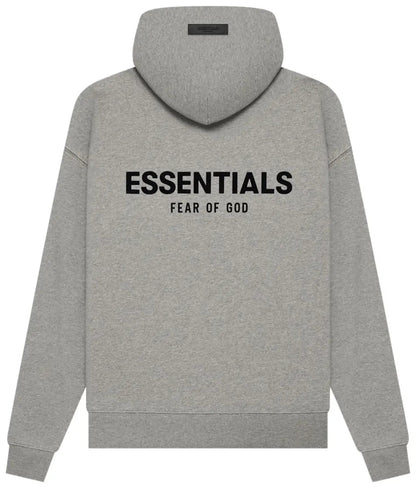 Fear of God Essentials Dark Oatmeal Hoodie (SS22)