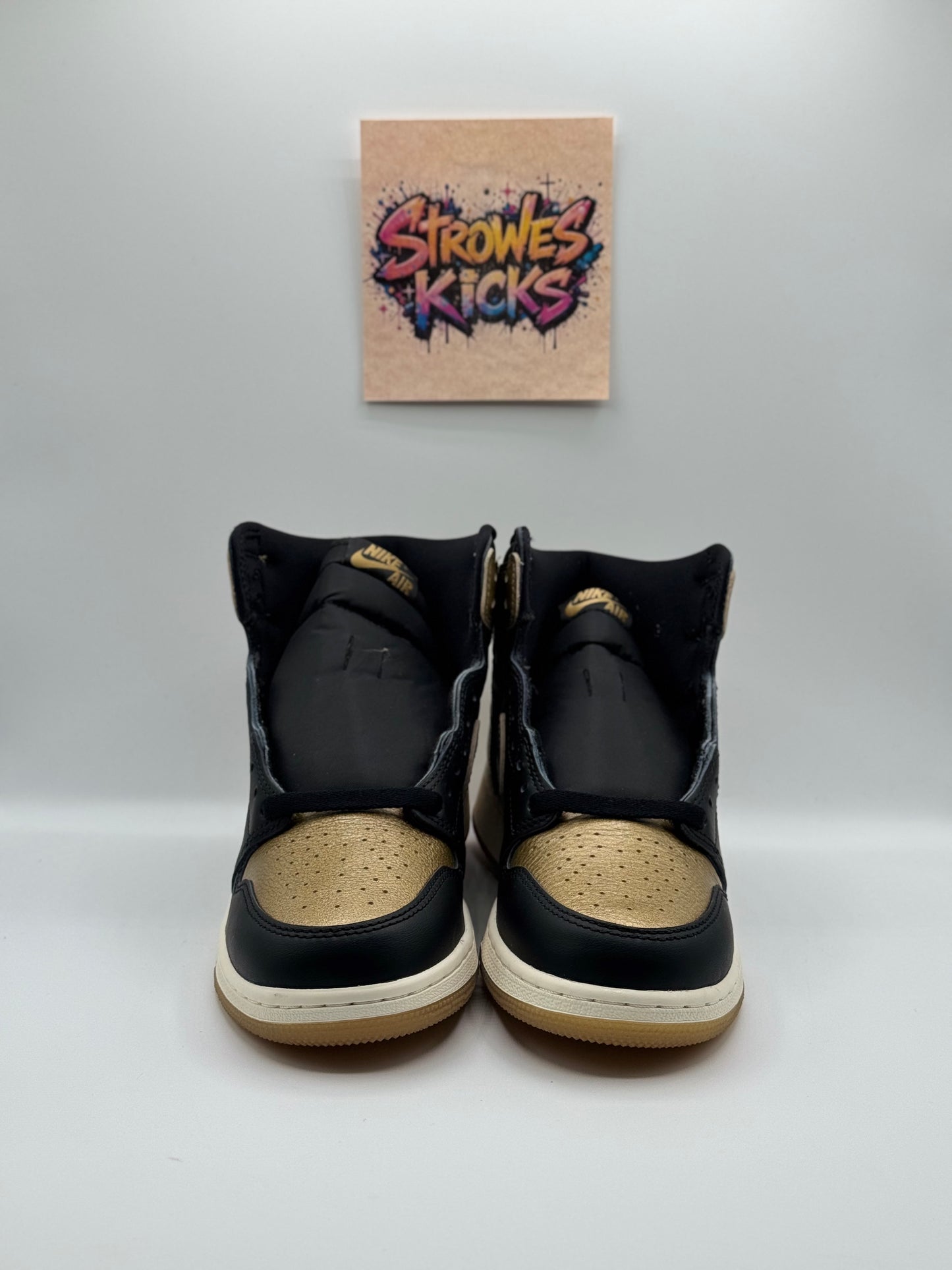 Jordan 1 “Black Metallic Gold” GS