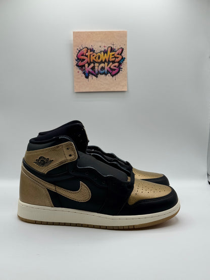 Jordan 1 “Black Metallic Gold” GS