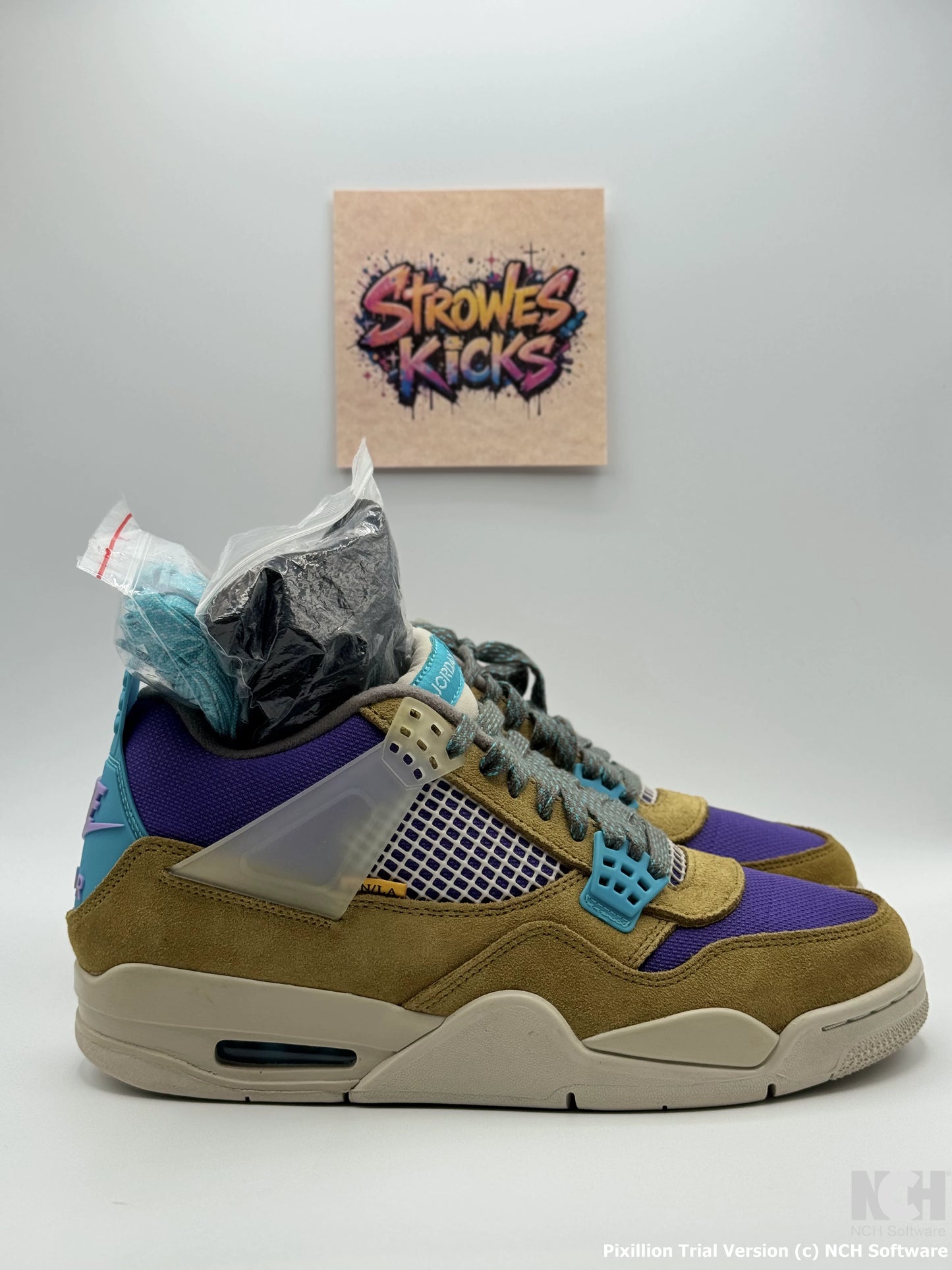 Union LA x Jordan 4 “Dessert Moss”