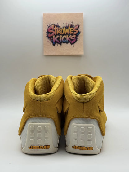 Jordan 18 Retro “Yellow Suede”
