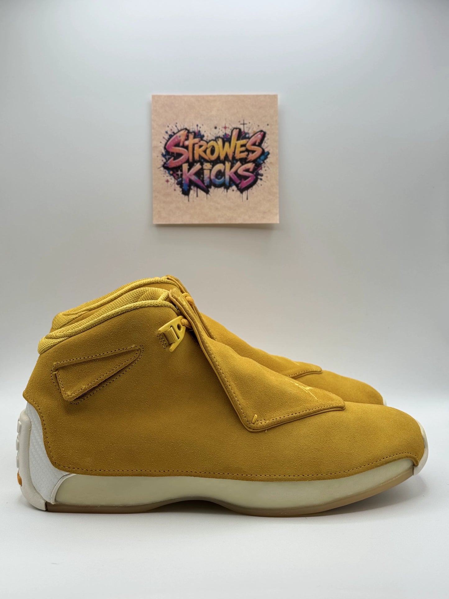 Jordan 18 Retro “Yellow Suede”