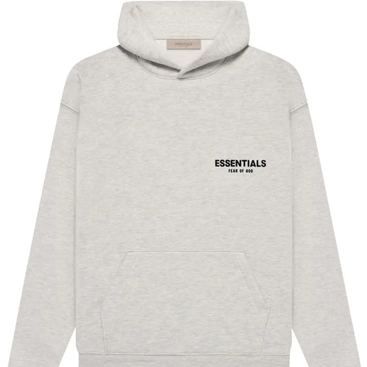 Fear of God Essentials Light Oatmeal Hoodie (SS22)